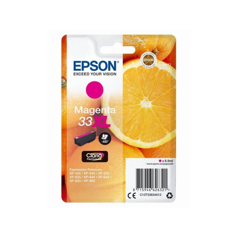 Inkjet Epson T33634012 Magenta(33XL)