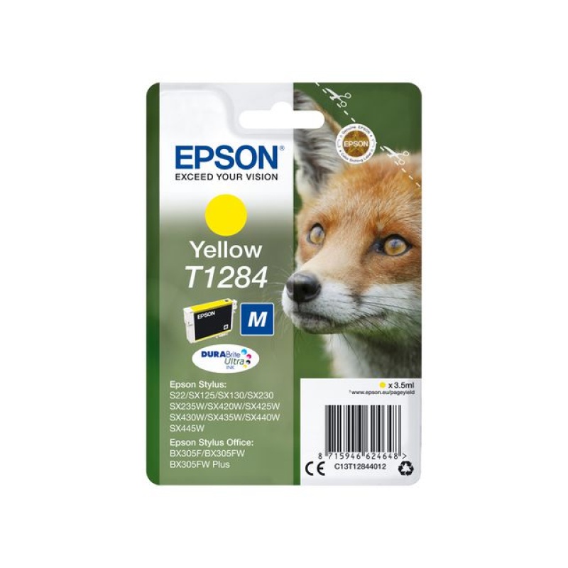Inkjet Epson T12844012 Geel