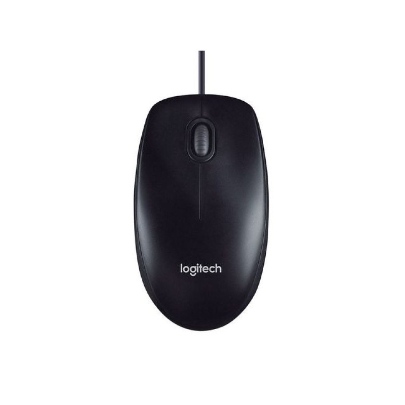 Muis Logitech M100 optisch zwart