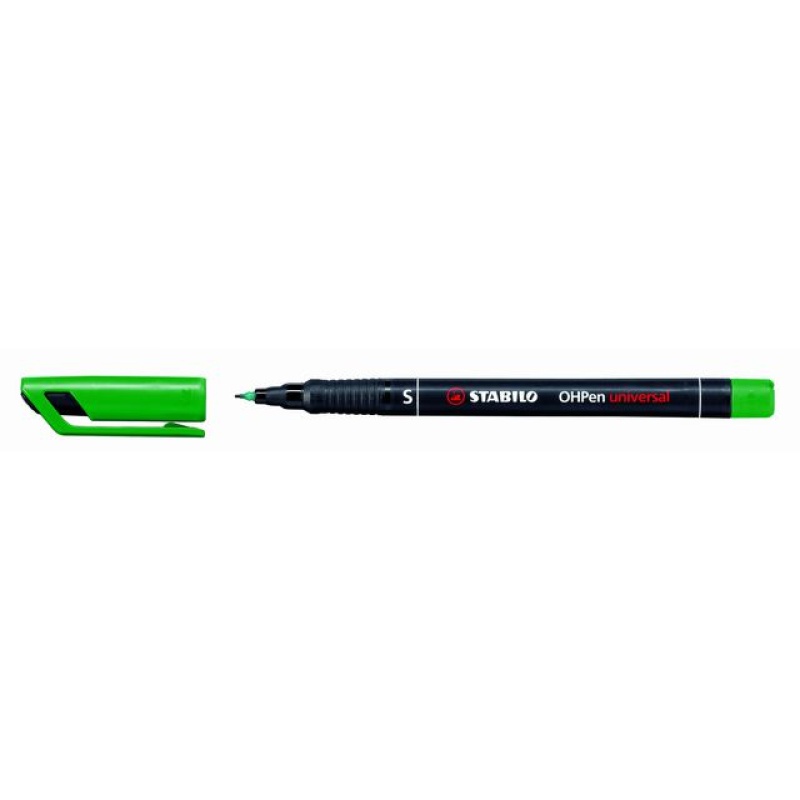Marker OHP Stabilo 841 groen/pk10