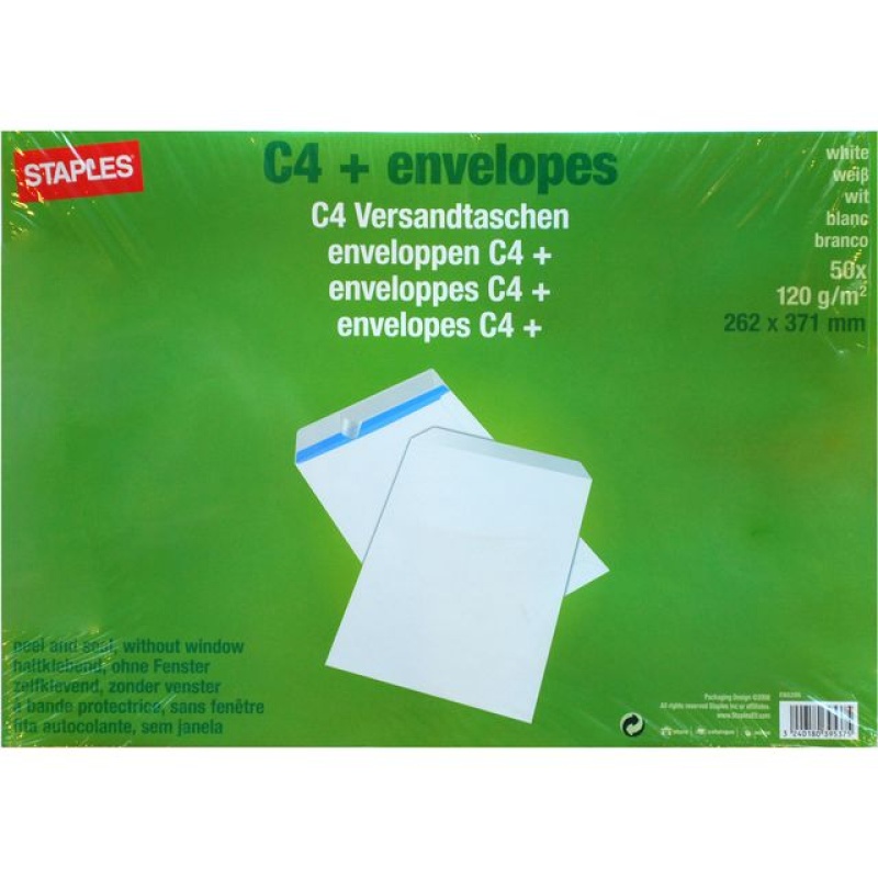ENV. 262X371-EB4 ZK ZV AKTE 120GR /pk50