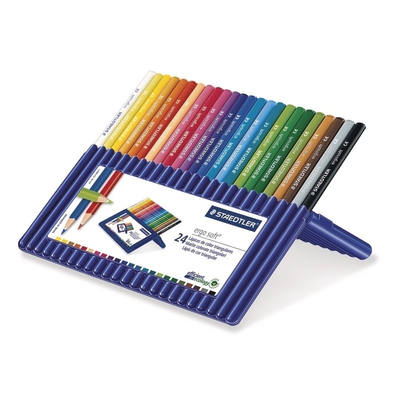Kleurpotlood Staedtler Ergosoft/pk24