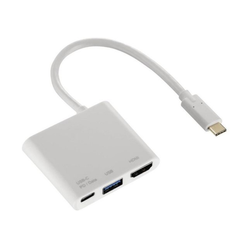 Adapter Hama 3in1 usb-c multiport