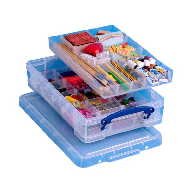 Opbergbox RUB 4L hobby transparant