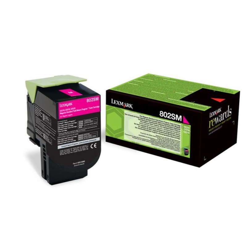 Toner lexmark 80C2SM0 2.0K magenta