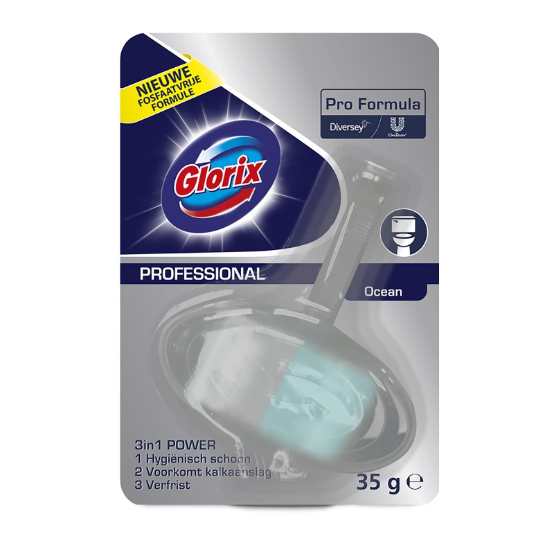 Toiletblok Glorix ocean fresh 35g
