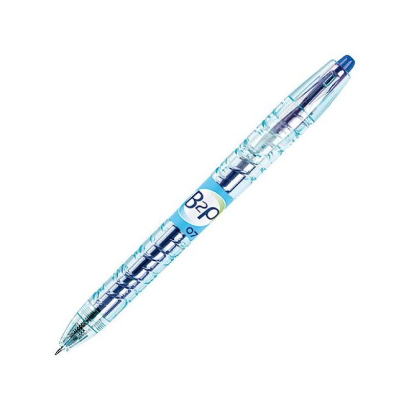 Balpen Pilot bottle2pen clic gel blauw