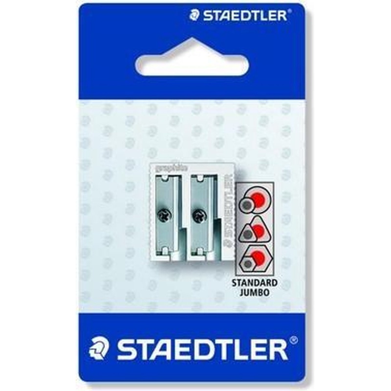 Potloodslijper Staedtler 2gt metaal