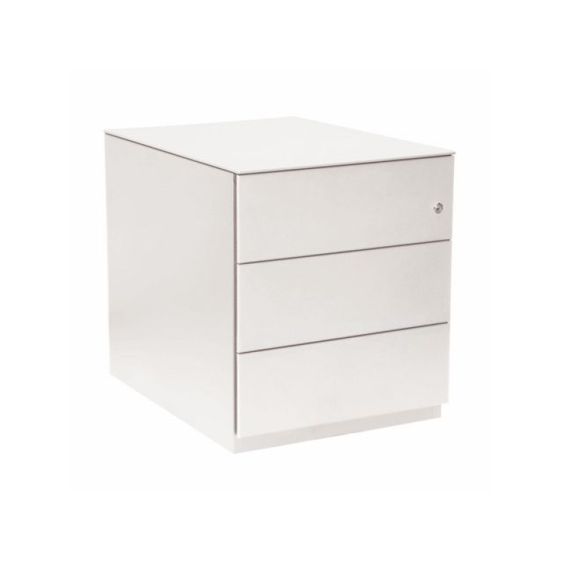Ladeblok 3 lades, 3xA6, wit