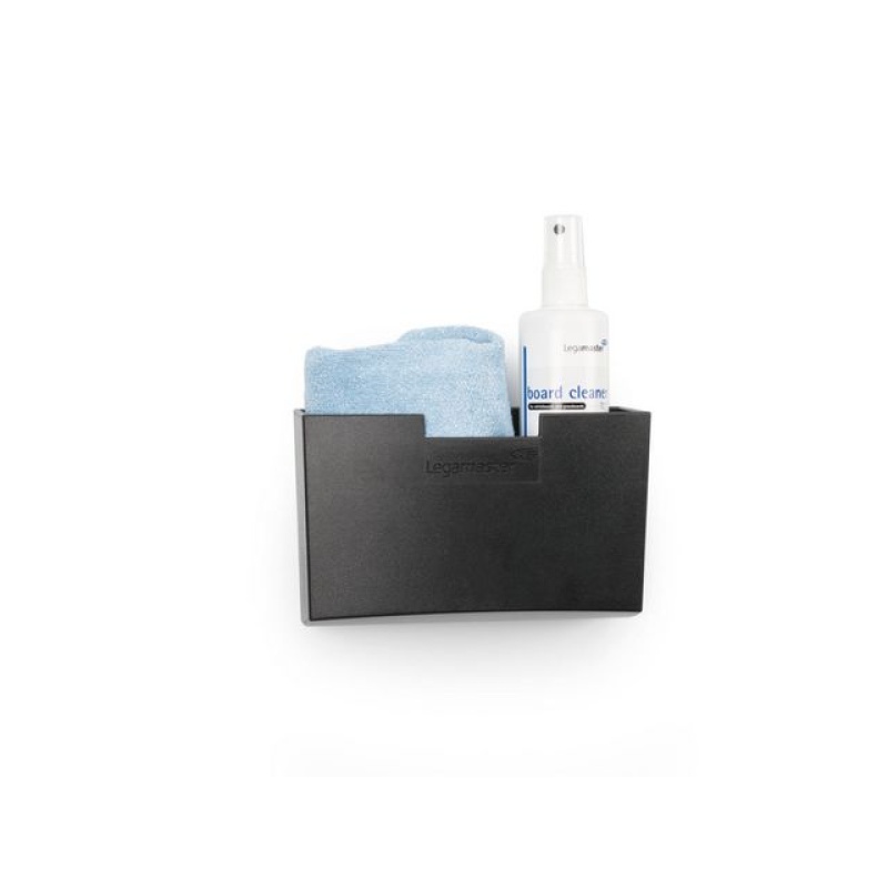 Houder Lega glasbord accessoire zwart