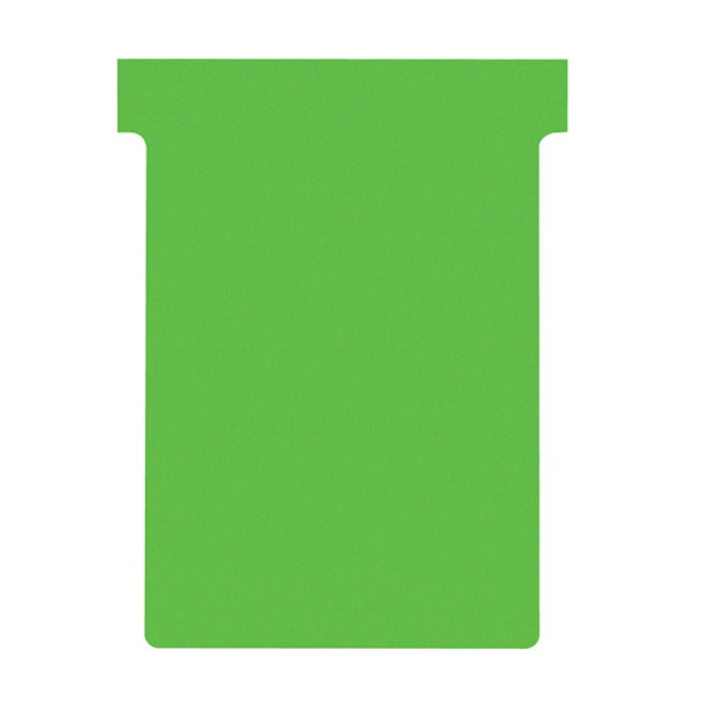 T-plankaart nobo breedte 3 groen/pk100