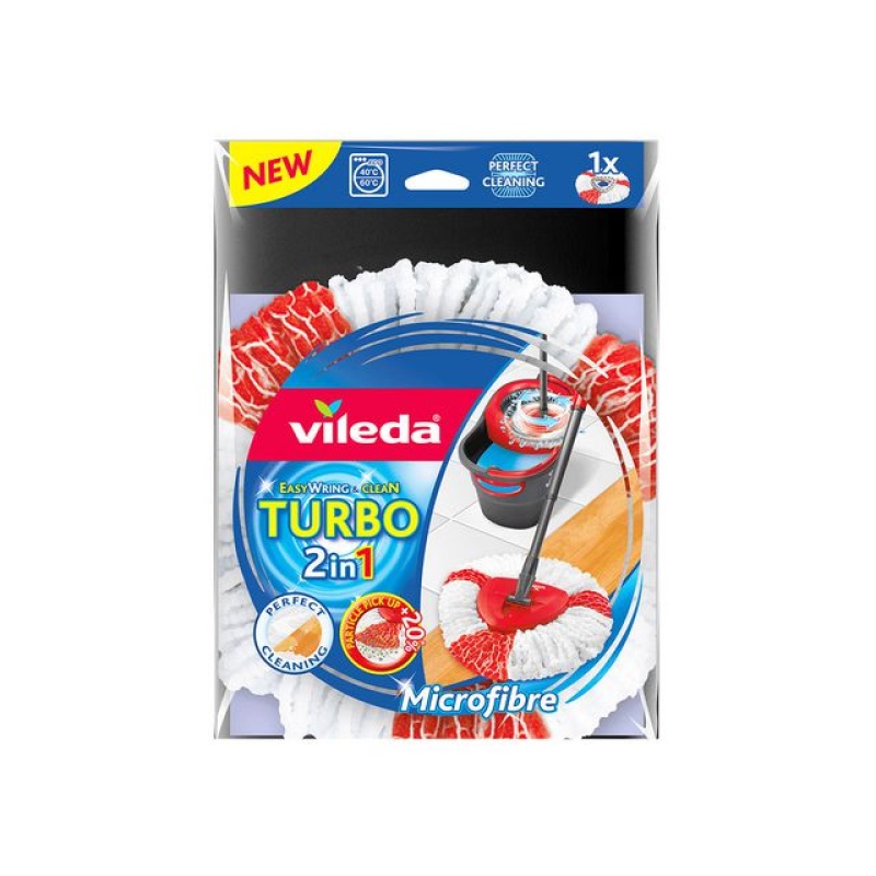 Mop navulling Vileda Easy, Wring + Clean