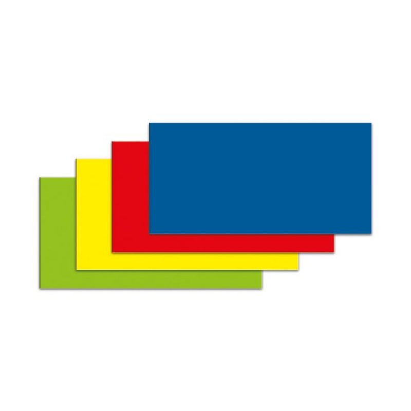 Symbool magn. rechthoek 30x60mm gr/pk5