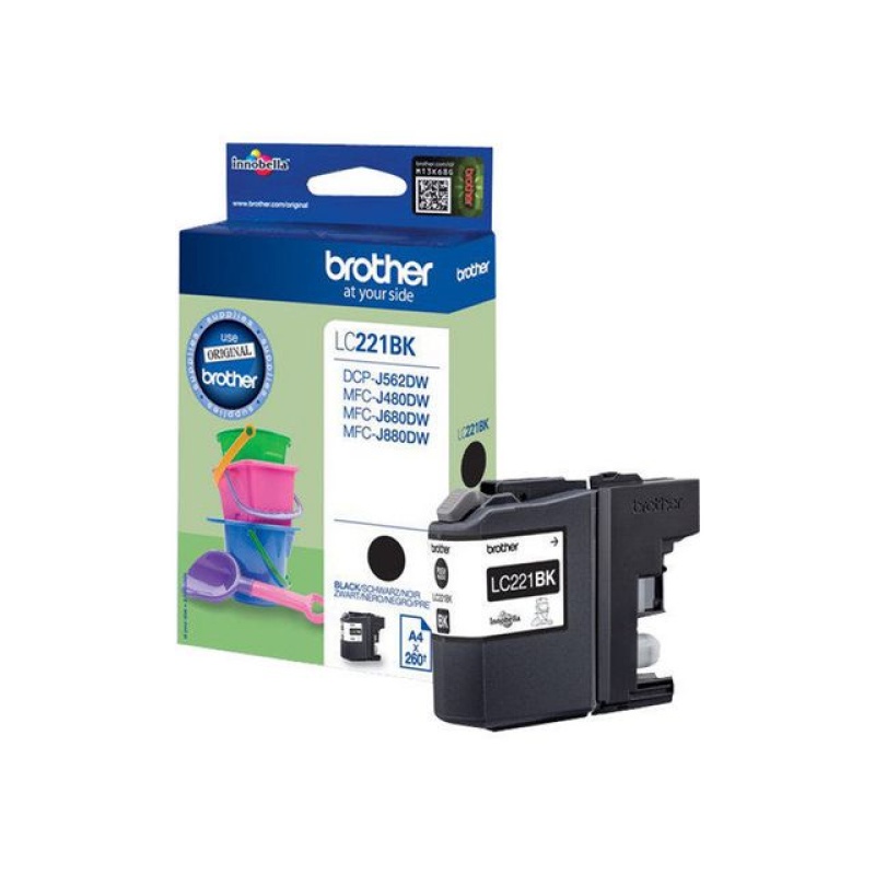 Inkjet Brother Lc221 zwart