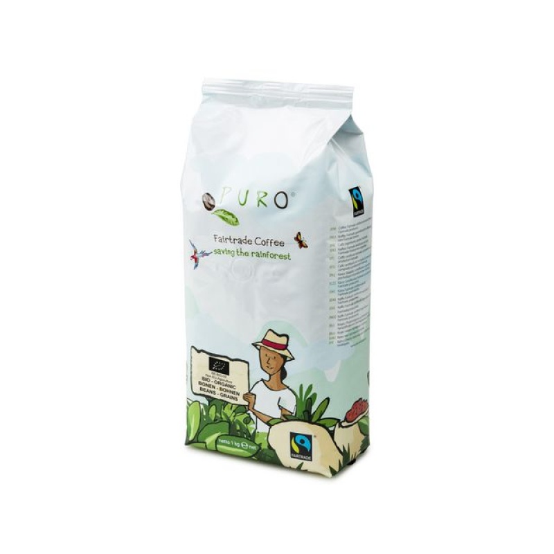 Koffiebonen Puro fairtrade bio 1kg/ds9