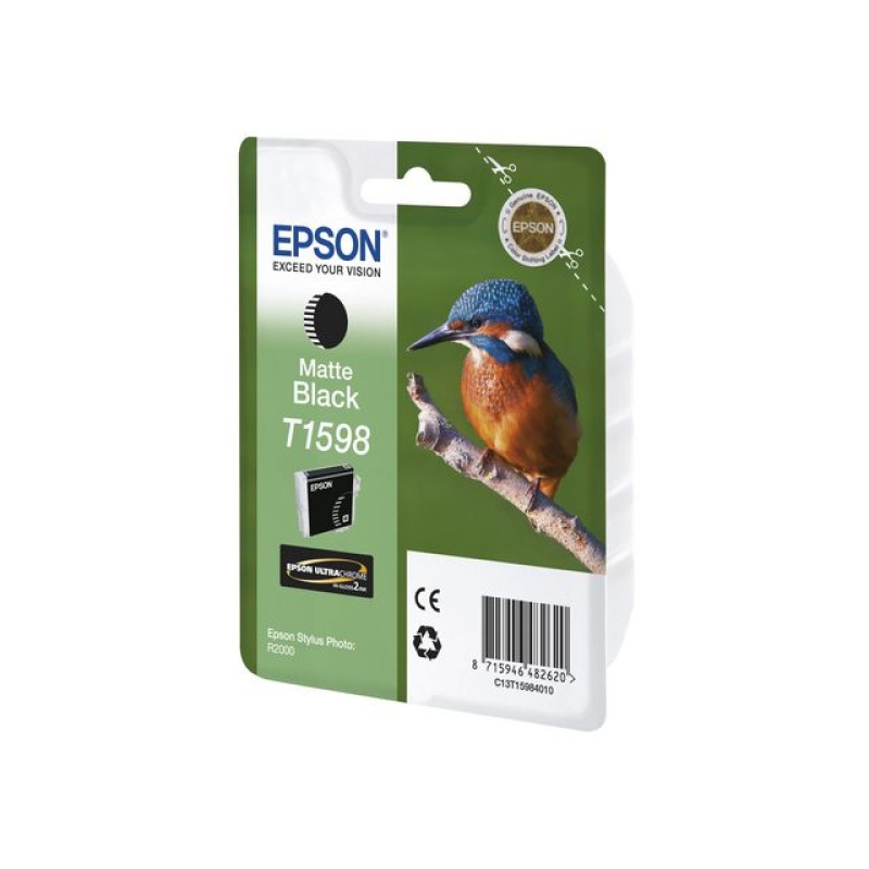 Inkjet Epson T1598 mat zwart