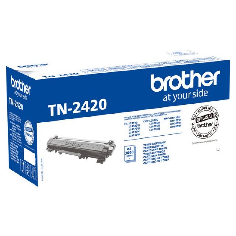 Toner Brother TN-2420 3K zwart