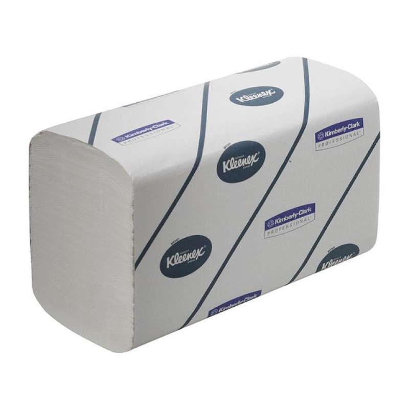 Handdoek Kleenex 2L 21x21,5cm w/15x186