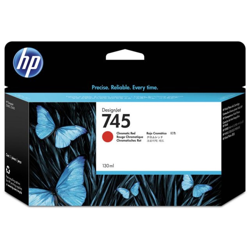 Inkjet HP F9K00A HP 745 chromatic red