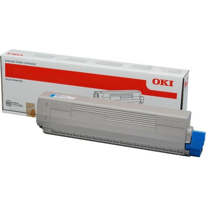 Toner Oki C612 6K cyan