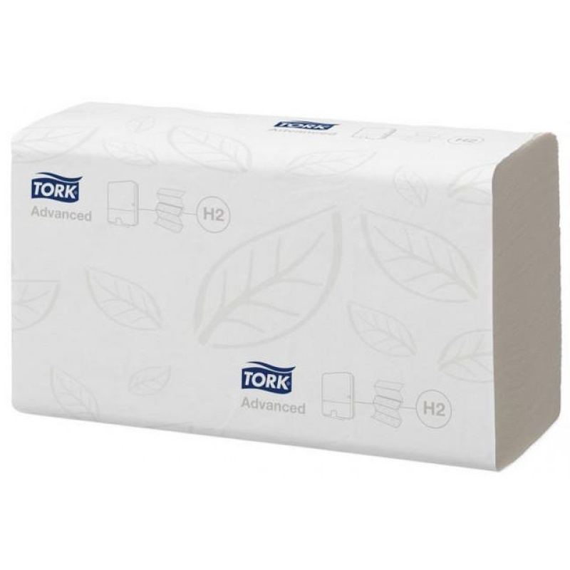 Handdoek Tork H2 2L Adv wt/ds20x190