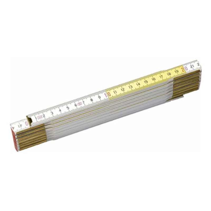 Duimstok opvouwbaar hout 2m -15mm