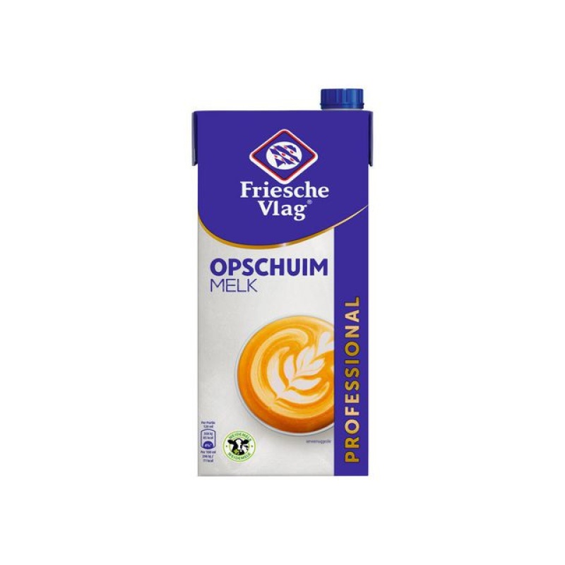 Opschuimmelk Friesche Vlag 1L/ds12