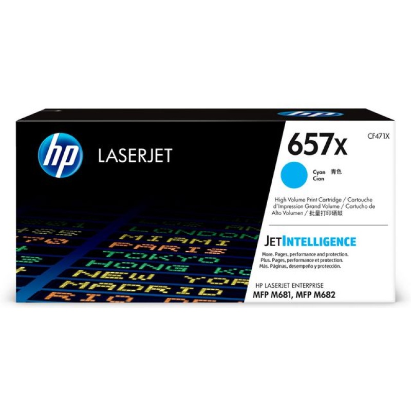 Toner Hp 657X HY CF471X cyan