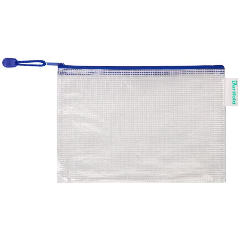 Opbergtas Djois A5 met rits blauw/pk8
