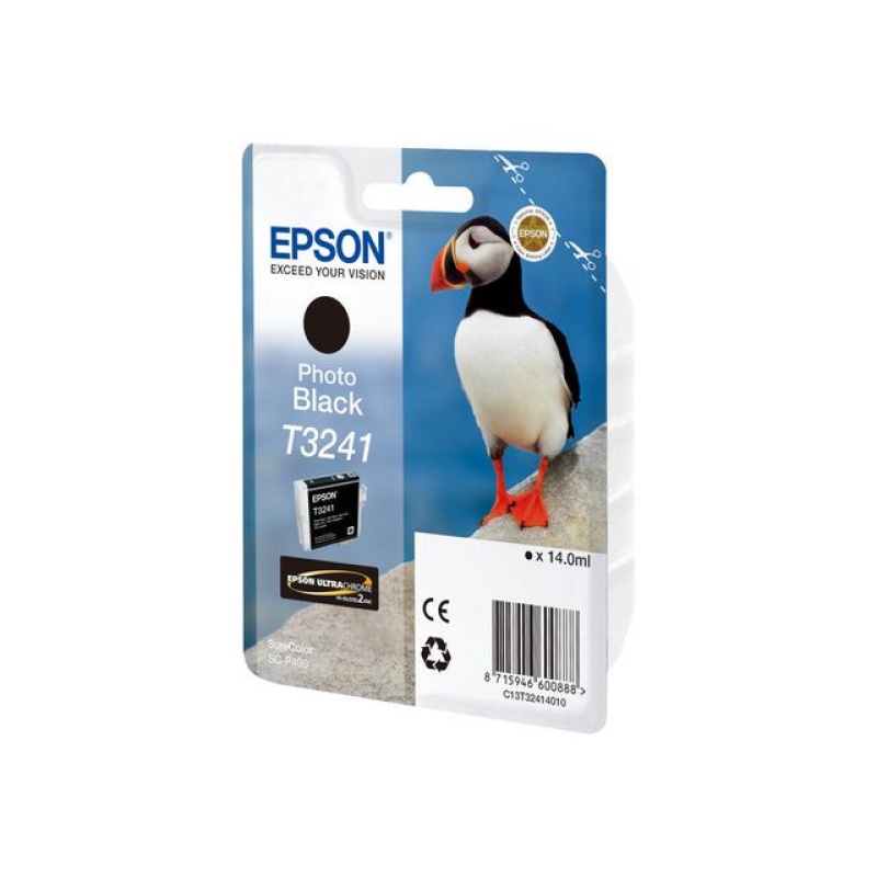 Inkjet Epson T3241 foto zwart