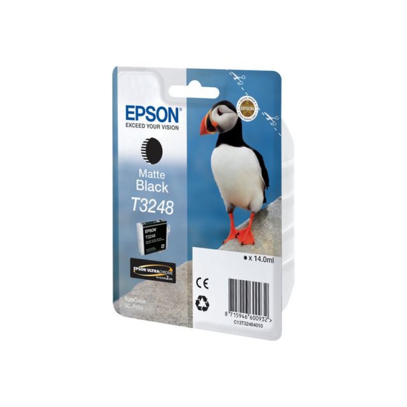 Inkjet Epson T3248 mat zwart
