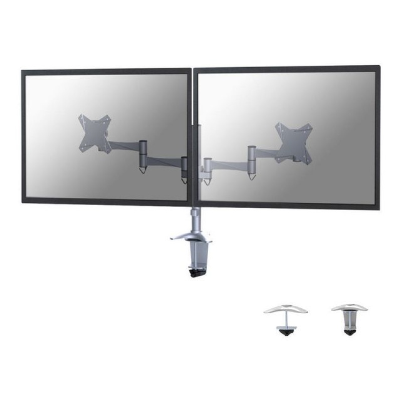 FULL MOTION DUAL DESK MOUNT CLAMP