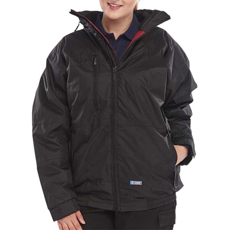 Werkjas Bomber zwart 4XL