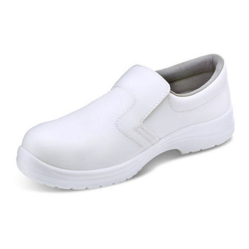 Schoen Microfibre Slipon wit 39/paar