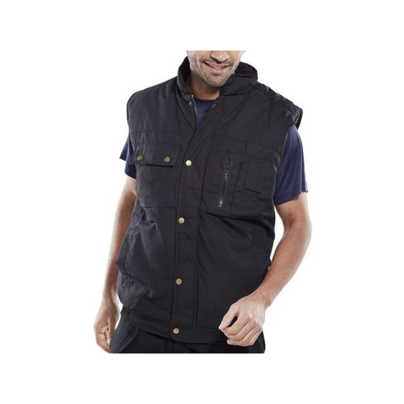 Bodywarmer Hudson zwart XL