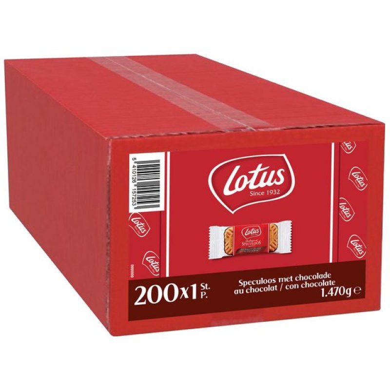 Koekjes Lotus speculoos met choc /ds200