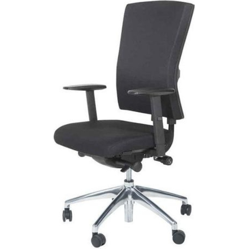 Bureaustoel 300 NEN comfort plus zw alu