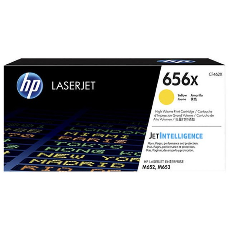 Toner HP 656X geel