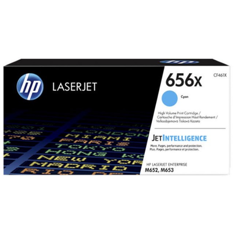 Toner HP 656X cyan