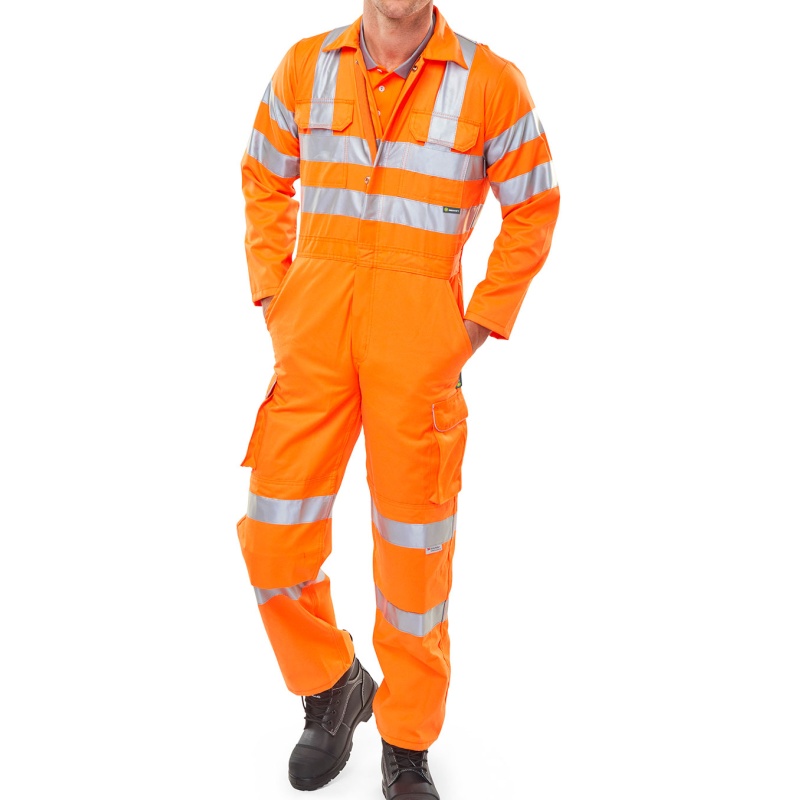 Overall Rail spec oranje 36