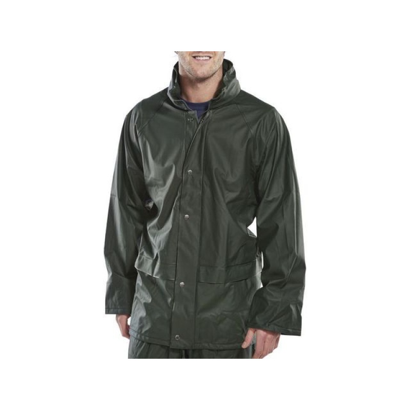 Werkjas olive groen XL