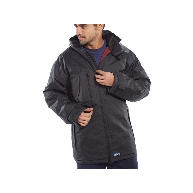 Werkjas zwart 4XL