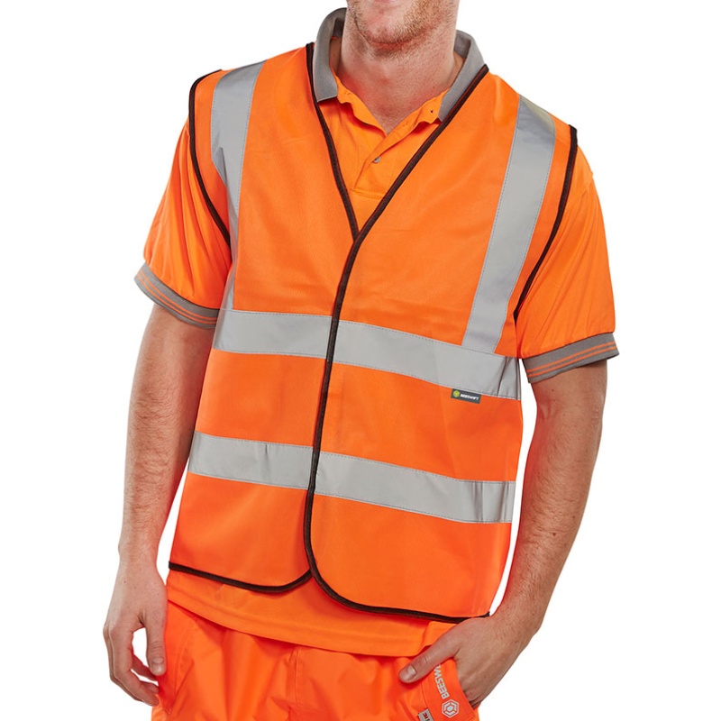Veiligheidsvest Bseen oranje 4XL