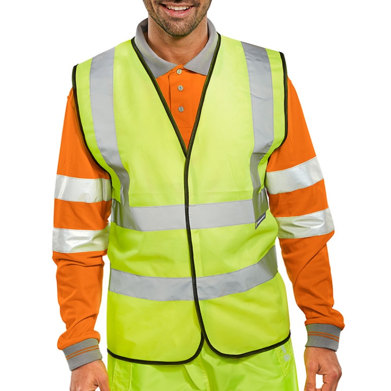 Veiligheidsvest Bseen saturn geel 6XL