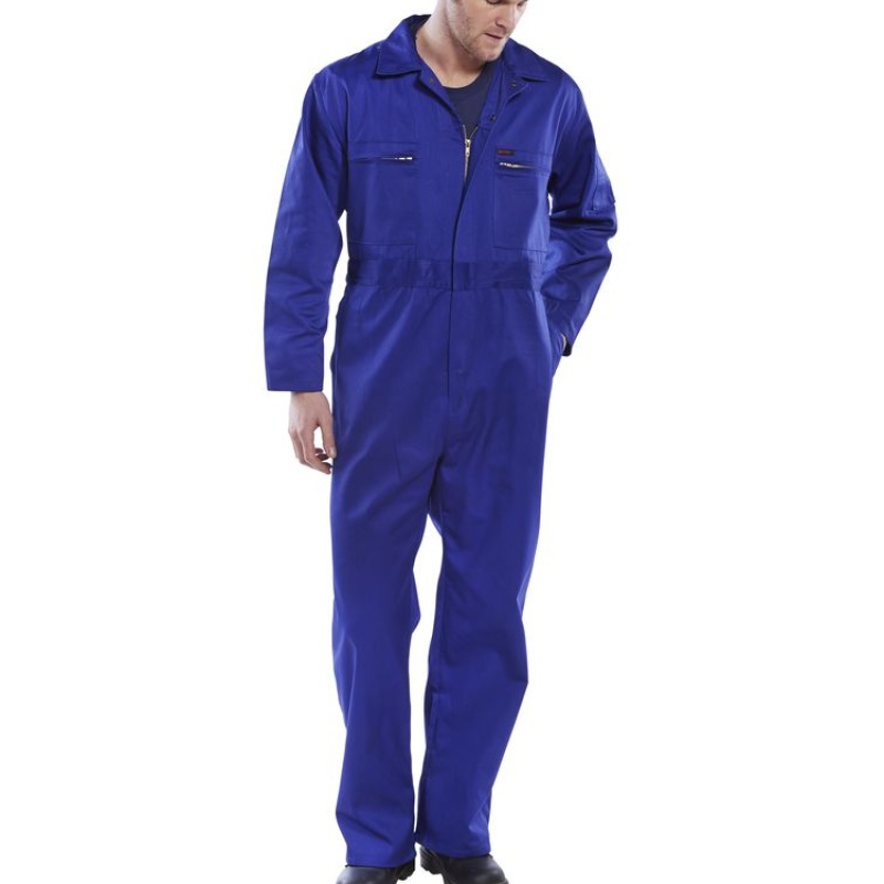 Overall Super Click royal blauw 38