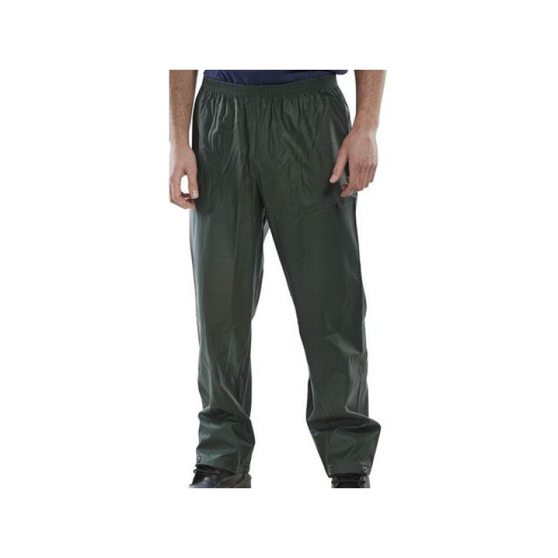Broek B-Dri olive groen M