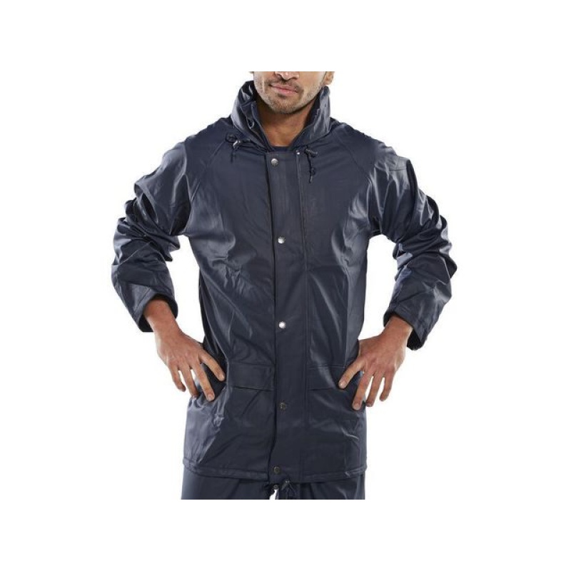 Werkjas navy blauw S