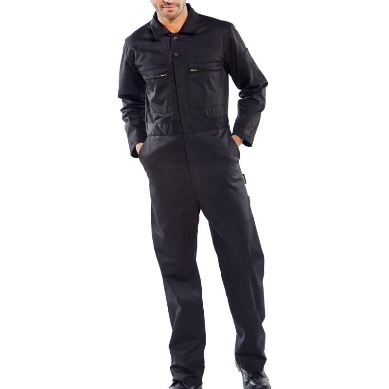 Overall Super Click zwart 36