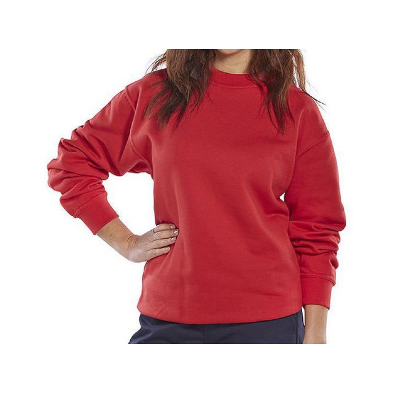 Sweatshirt rood M