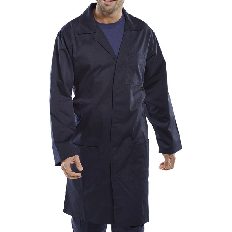 Werkjas Warehouse navy blauw UK54/EU64
